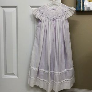 Will’Beth 24 months Lavendar smocked dress